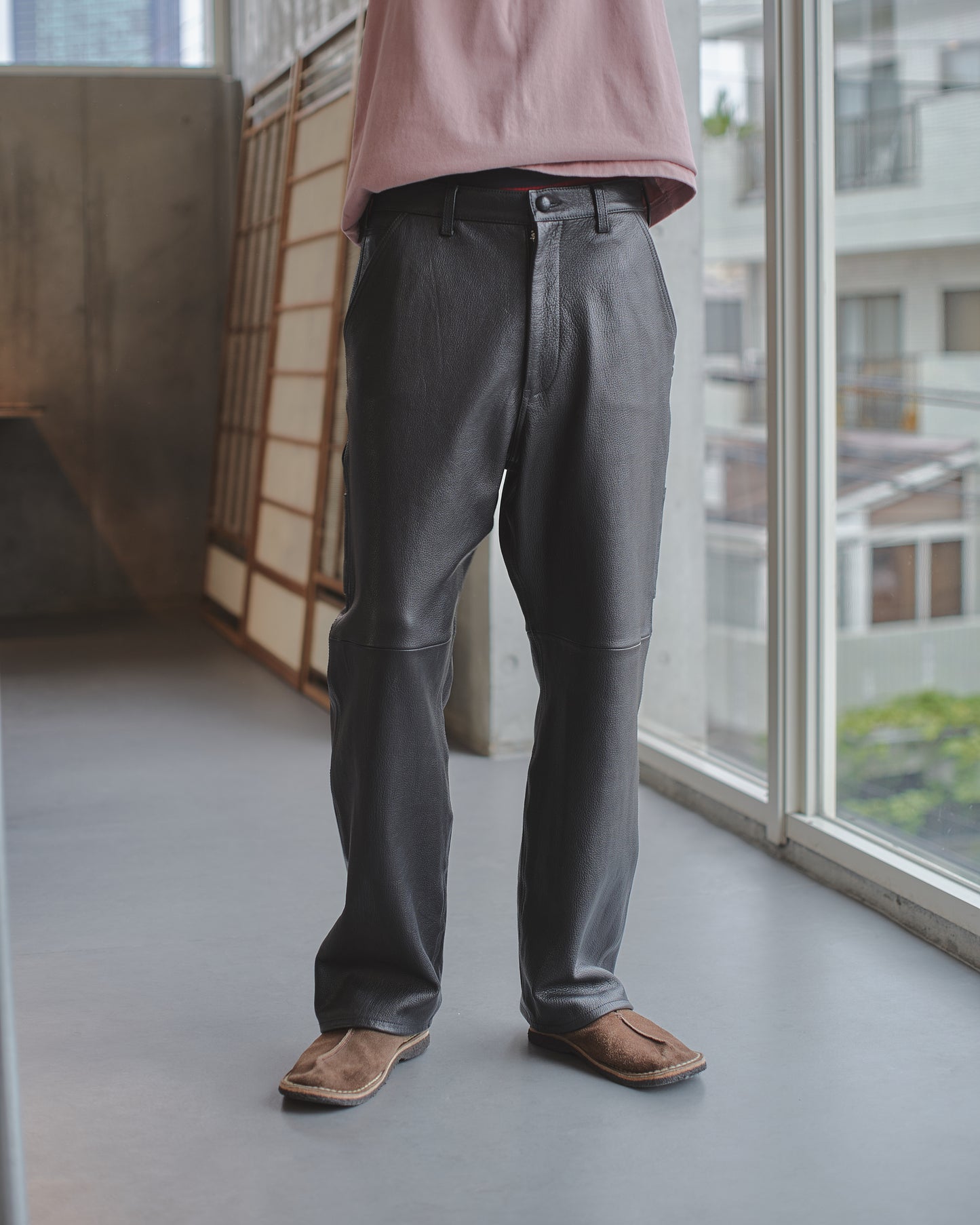 REPT-CCU02 | CCU LEATHER FORMAN PANTS