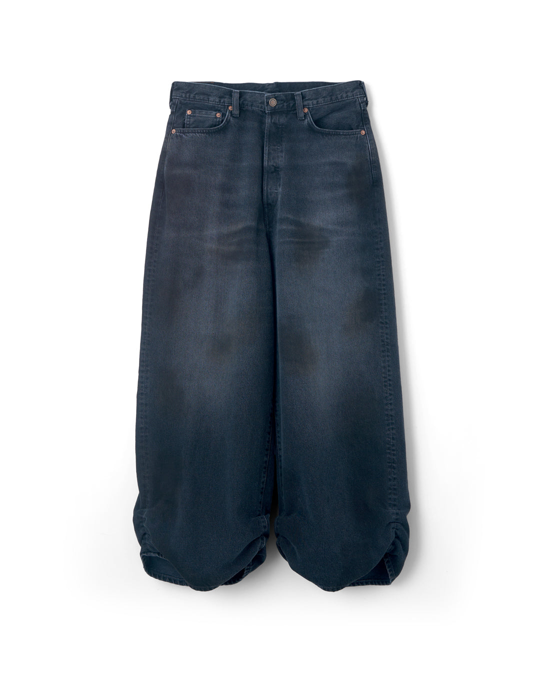 REPT-ED001U | FRESH MAN DENIM WIDE PANTS by EDWIN"USED"