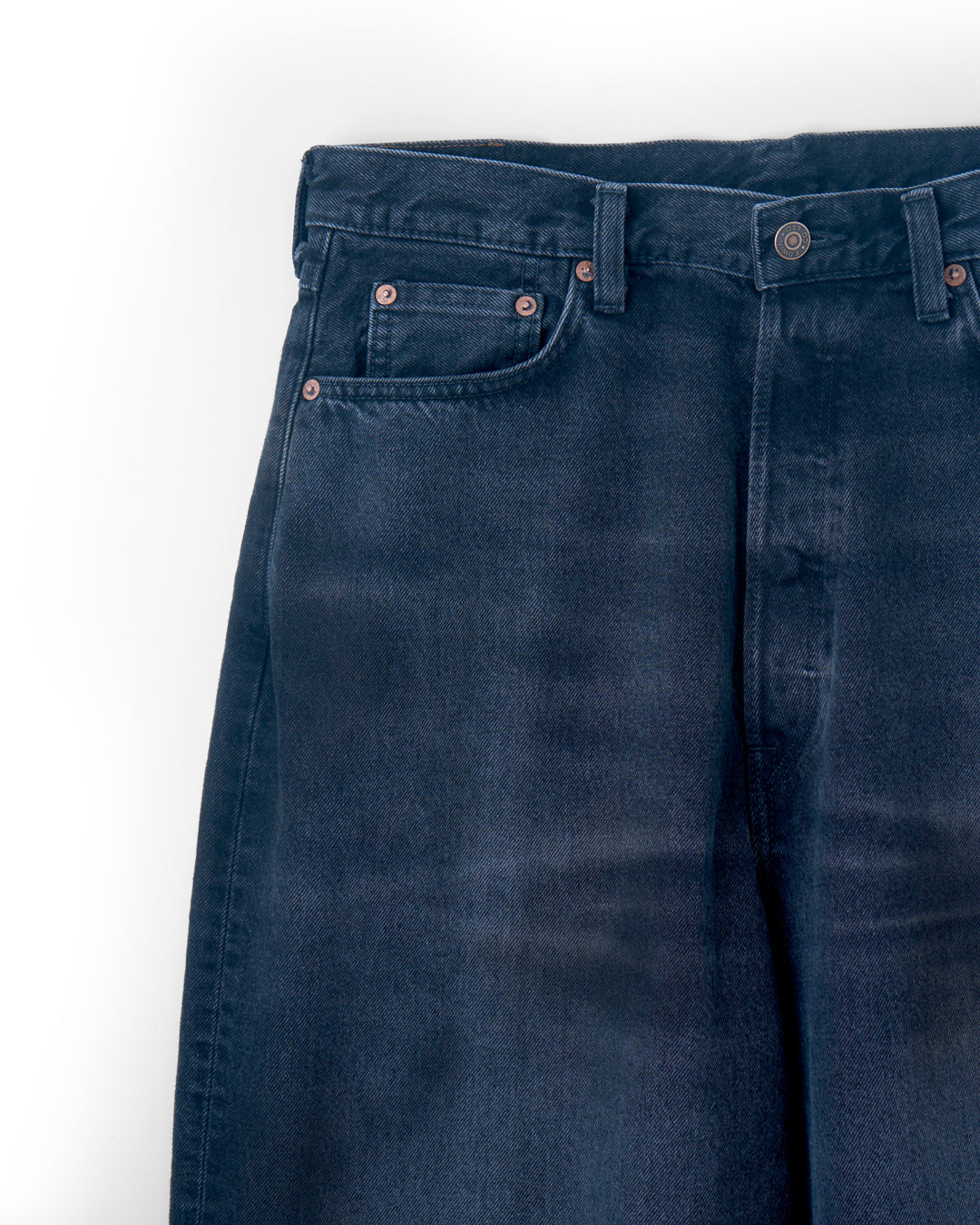 REPT-ED001U | FRESH MAN DENIM WIDE PANTS by EDWIN"USED"