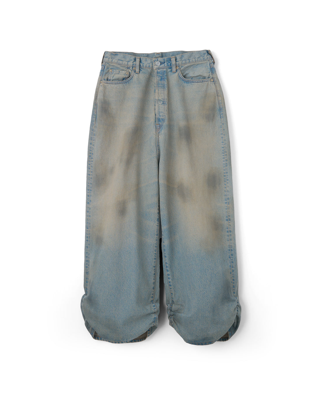 REPT-ED001U | FRESH MAN DENIM WIDE PANTS by EDWIN"USED"