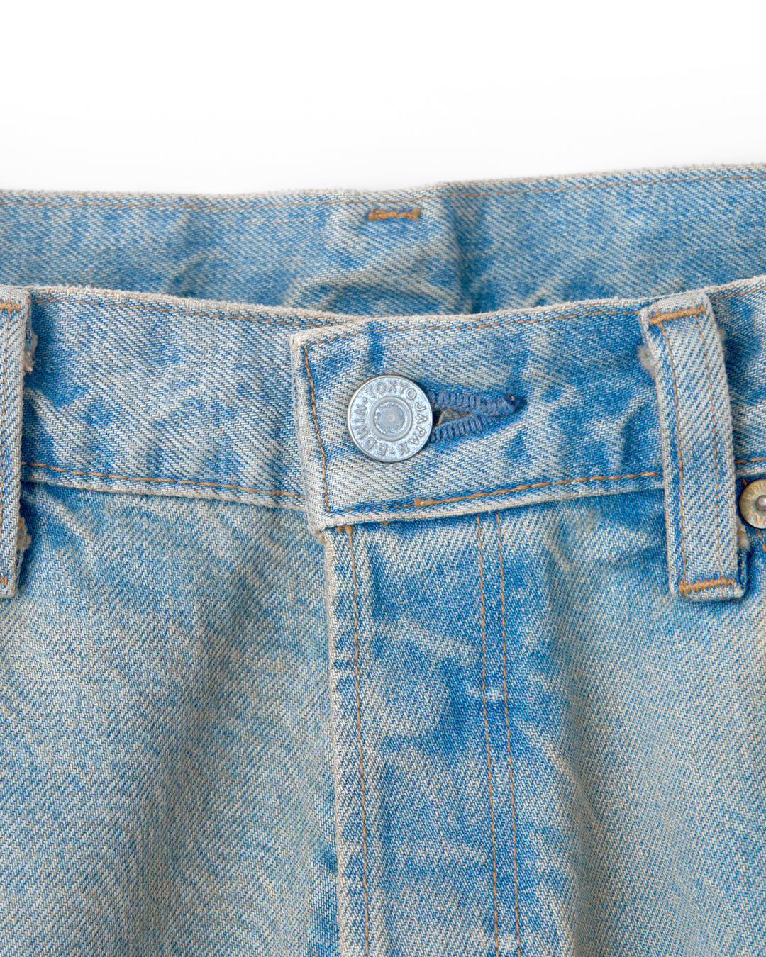 REPT-ED001U | FRESH MAN DENIM WIDE PANTS by EDWIN"USED"