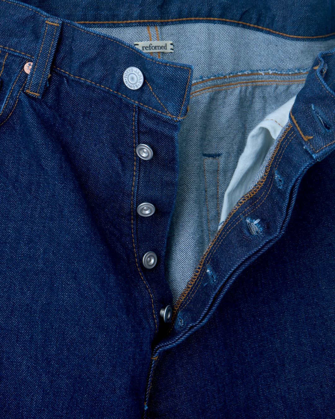 REPT-ED001 | FRESH MAN DENIM WIDE PANTS by EDWIN"OW"