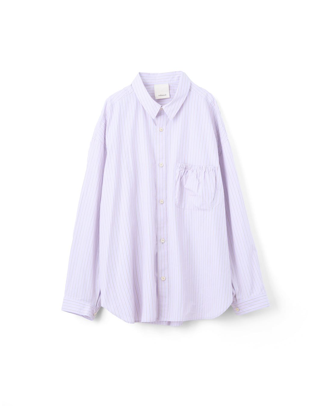 RESH-021 | WRIST PATCH WIDE SHIRT"STRIPE"