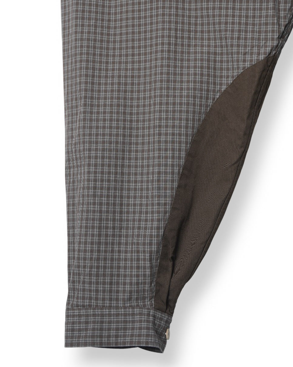 RESH-038 | WRIST PATCH WIDE SHIRT "CHECK"