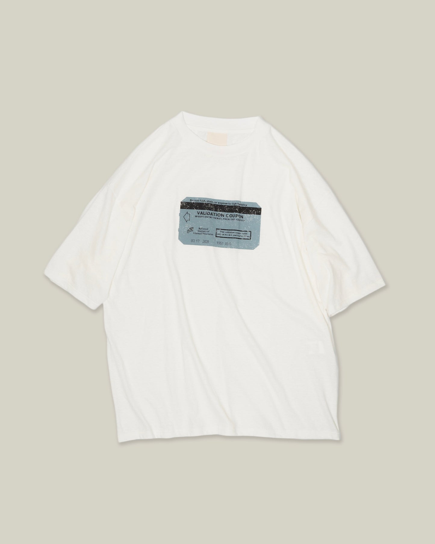 RECU-056 | PARKING TICKET　TEE