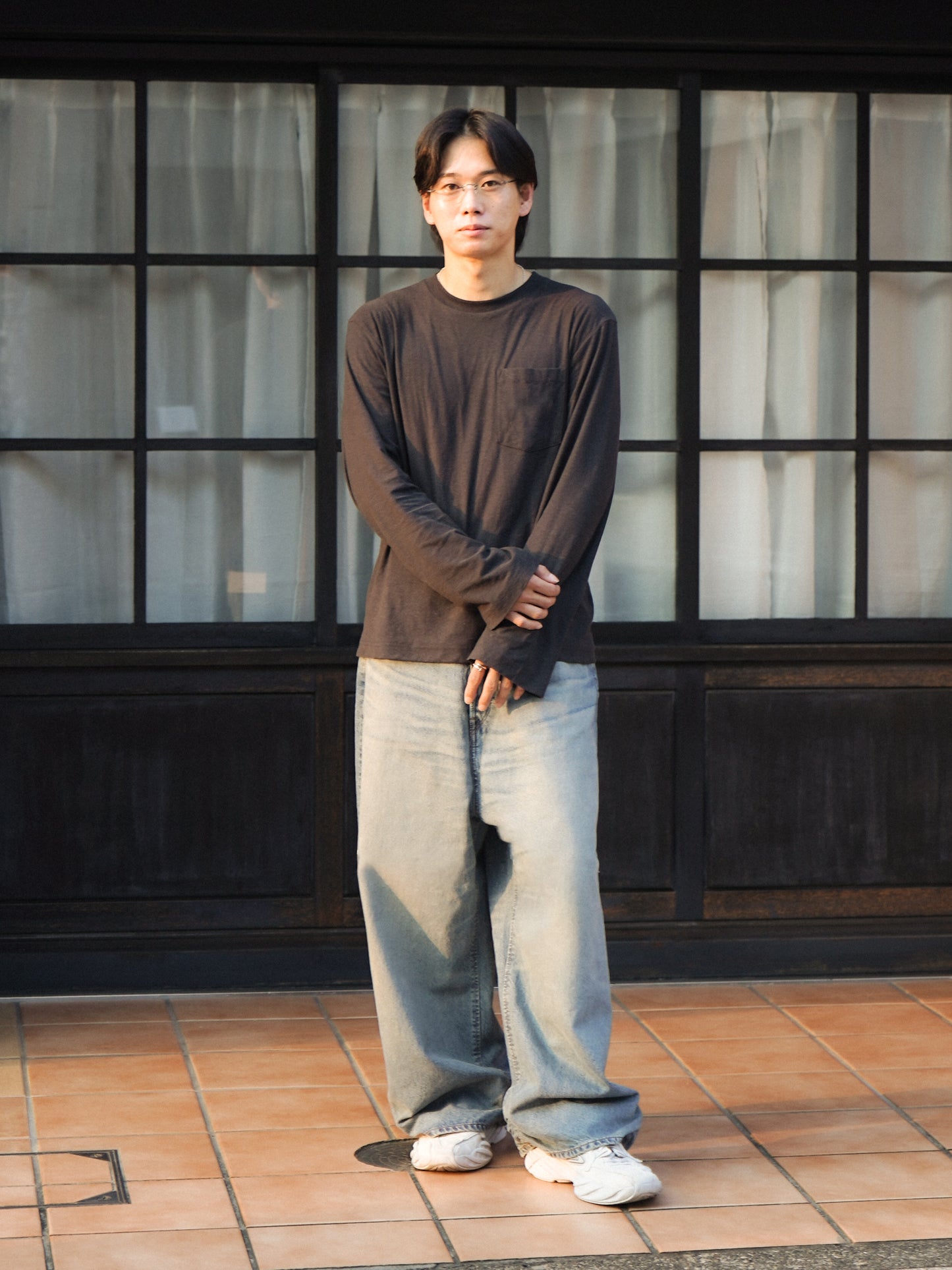 FRESH MAN DENIM WIDE PANTS by EDWIN