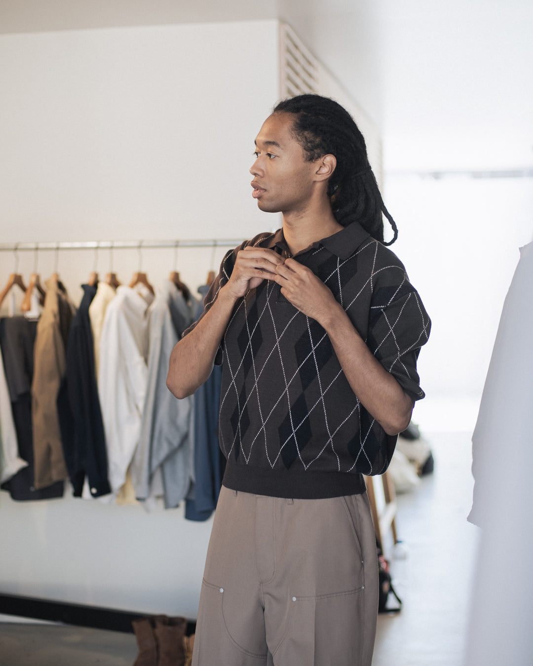 REKN-009 | OLD MAN KNIT POLO
