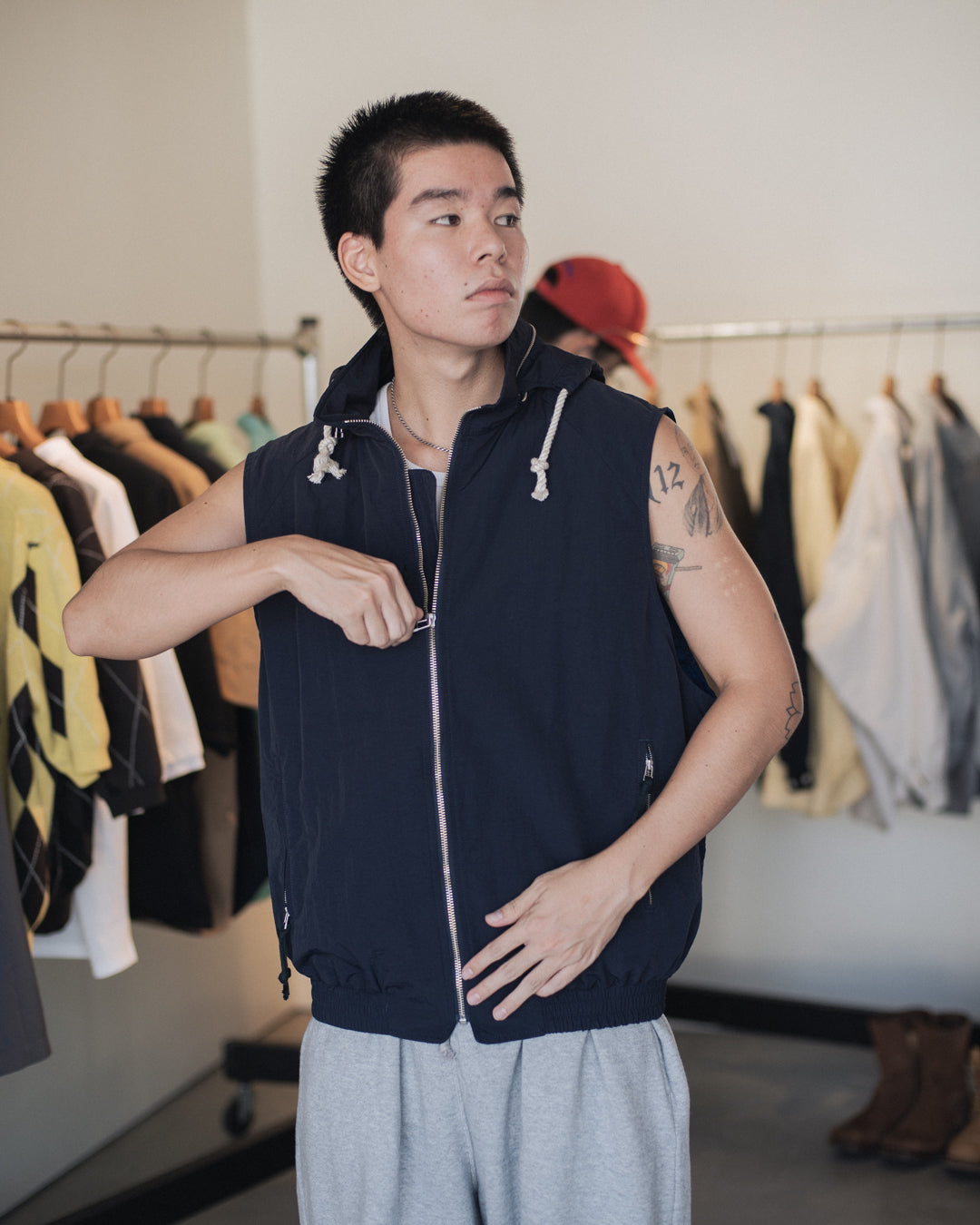 REVE-006 | JACKE NYLON VEST