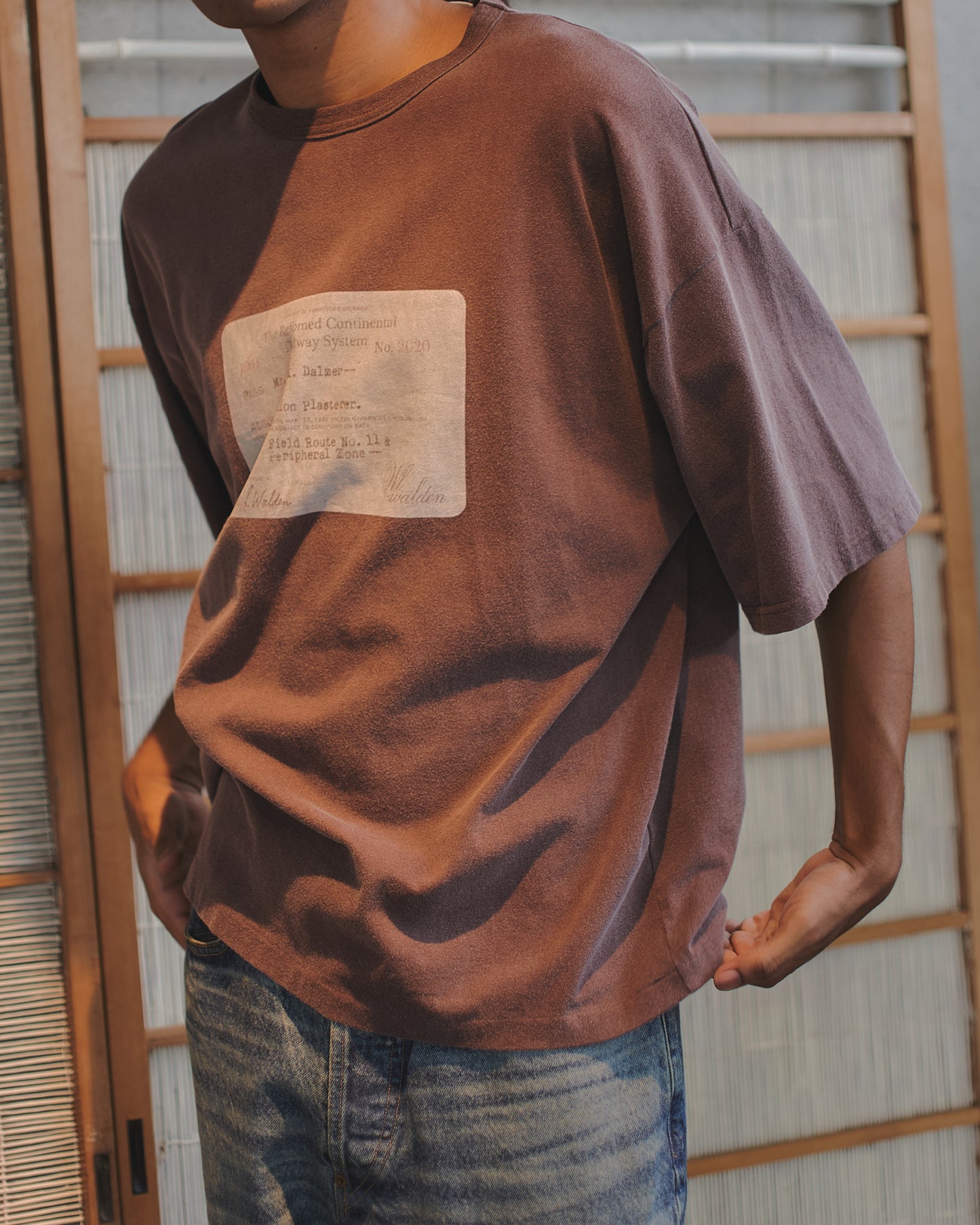 RECU-063 | RAILWAY TICKET TEE