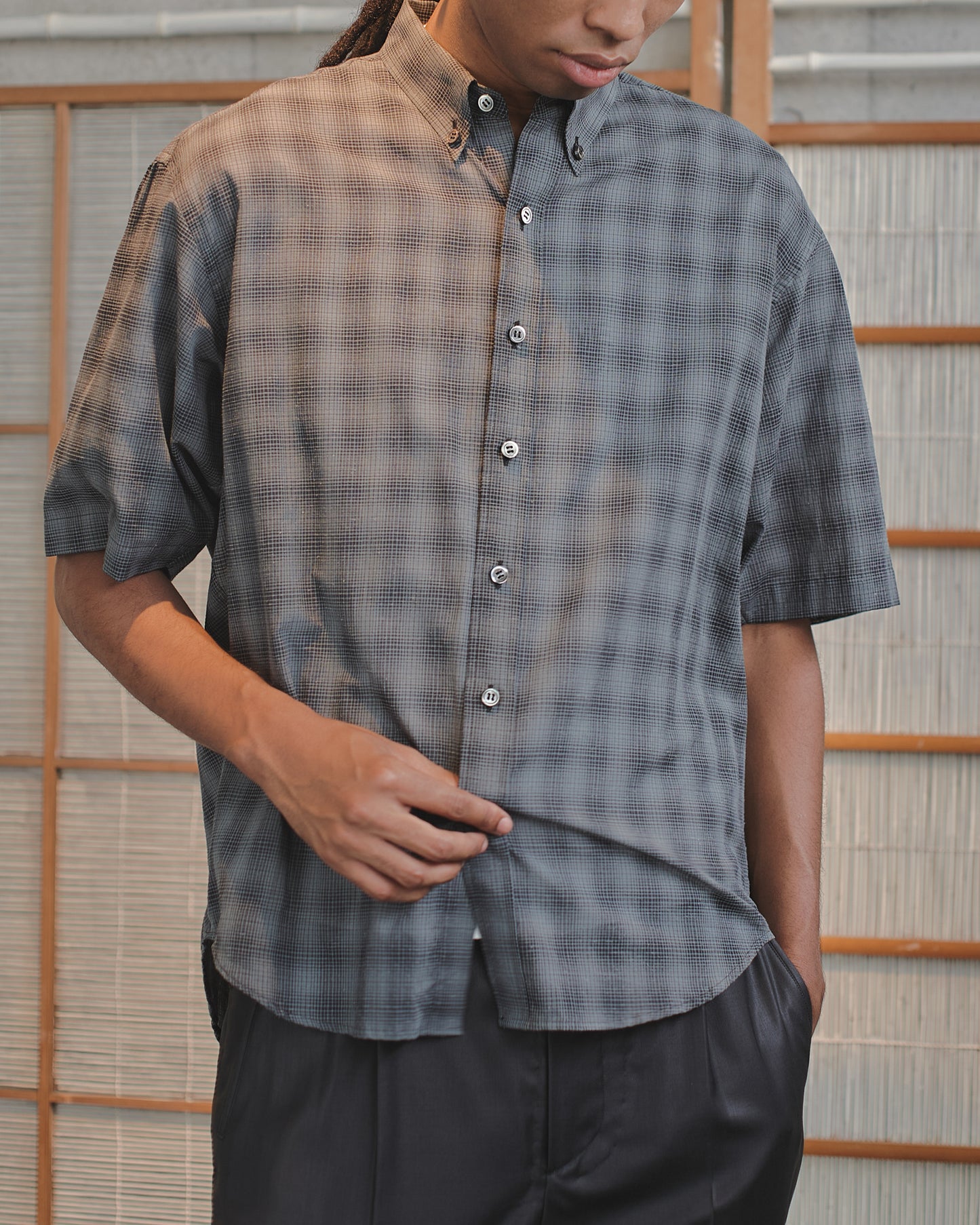 RESH-034 | FRESH MAN S/S SHIRT "CHECK"