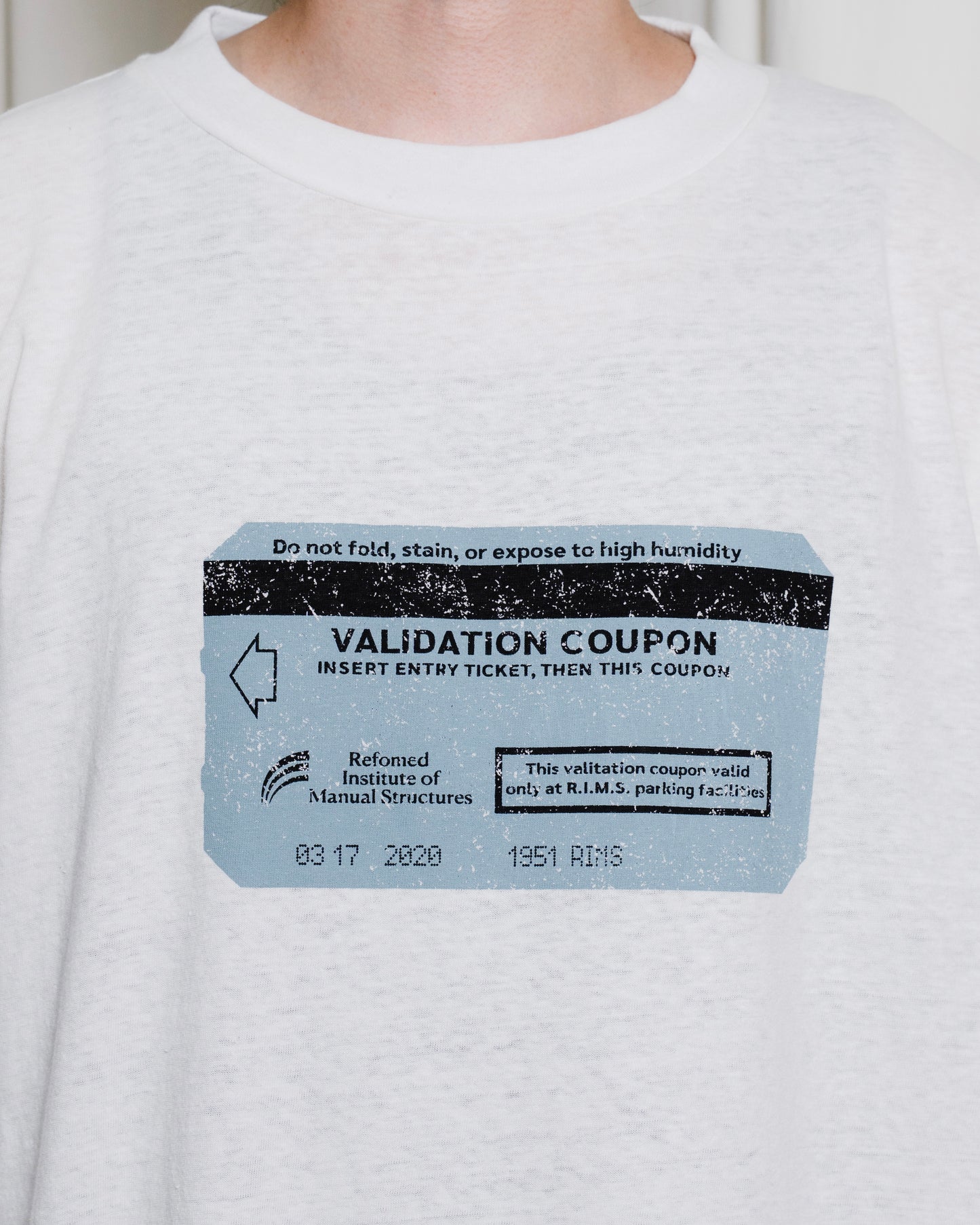 RECU-056 | PARKING TICKET　TEE