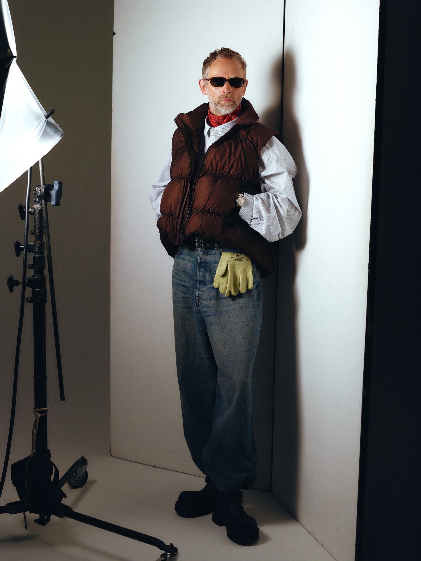 FRESH MAN DENIM WIDE PANTS by EDWIN