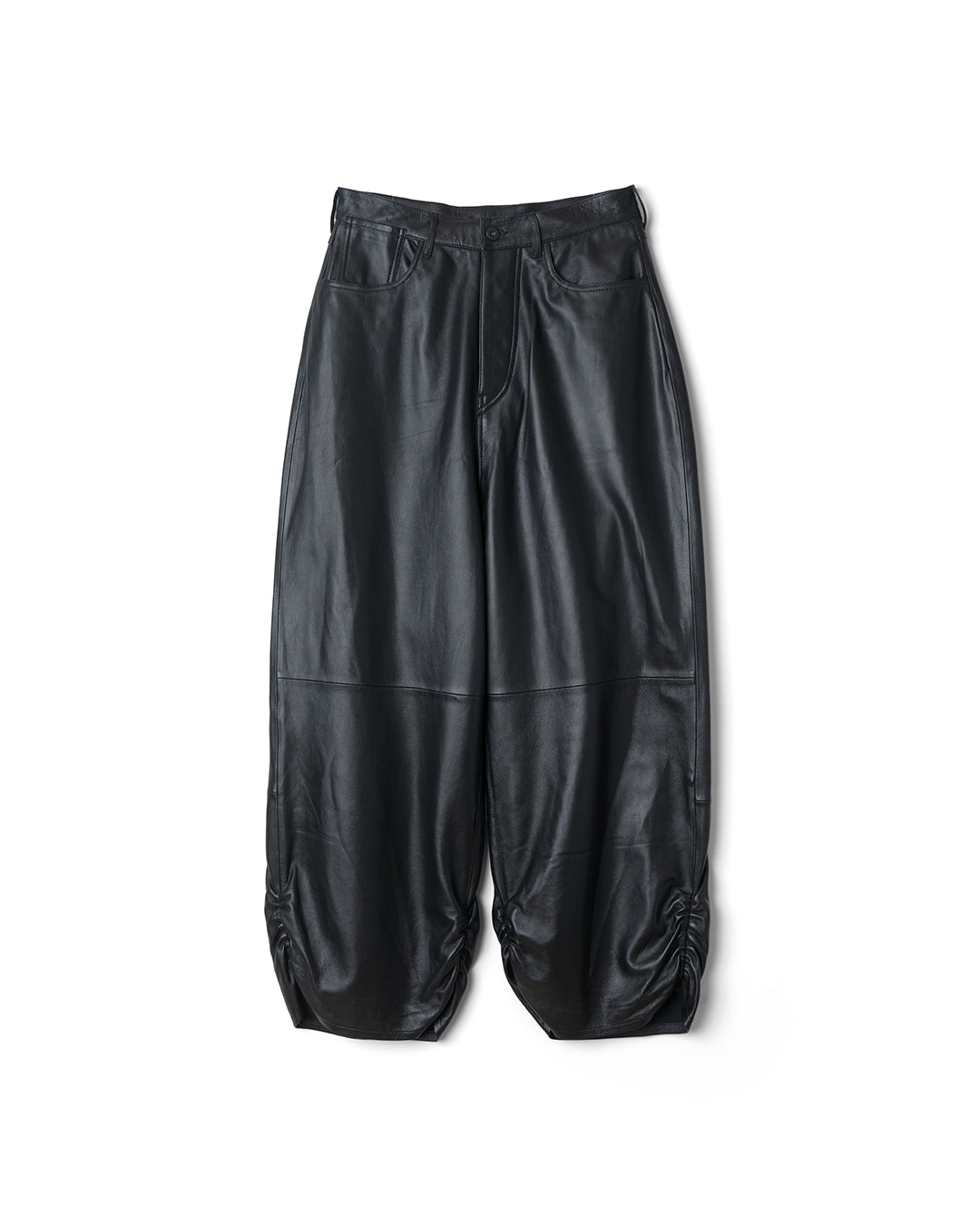 PT-01-RF-SHEEP-3 | FRESH MAN CCU LEATHER WIDE PANTS