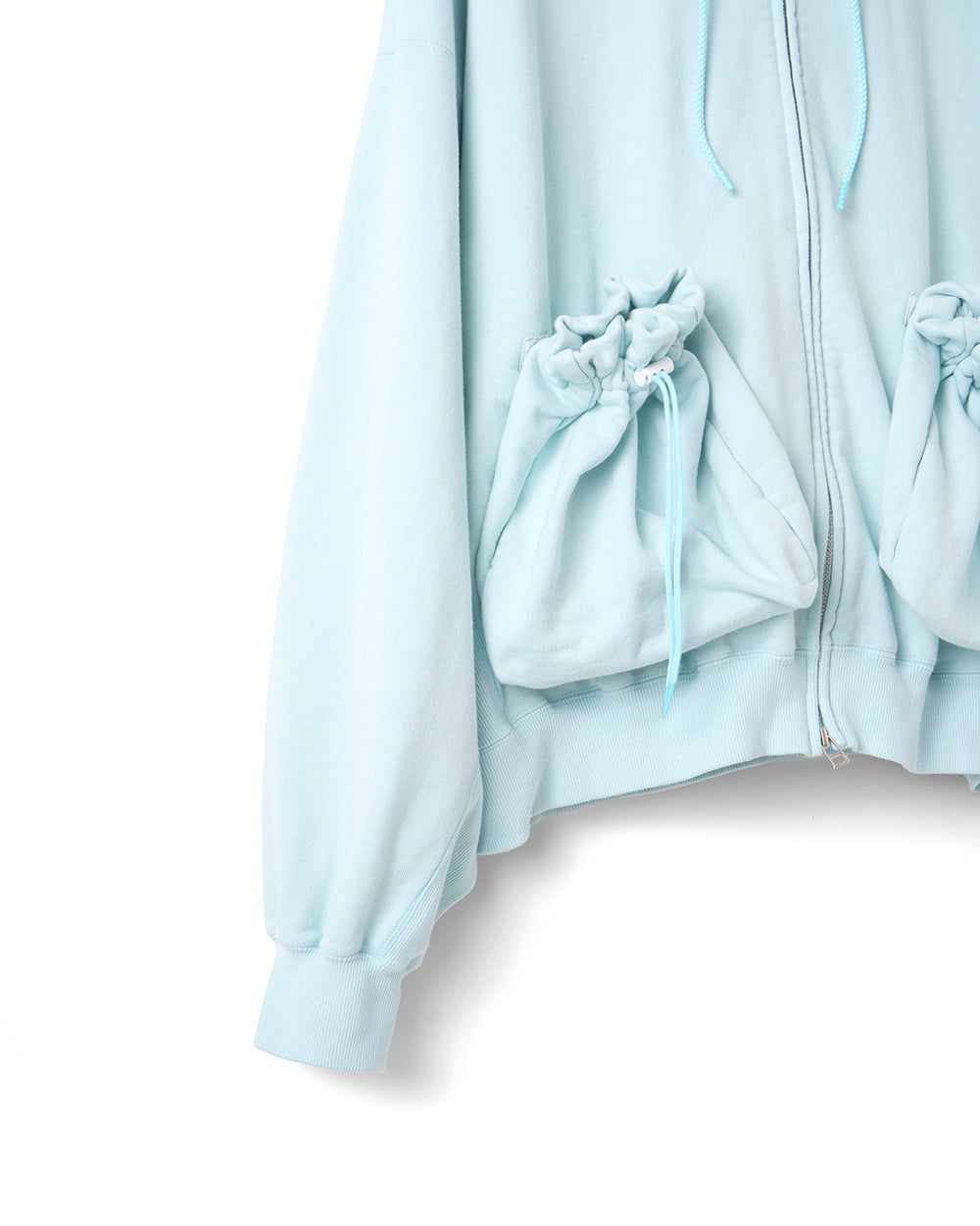 RECU-067 | "KINCHAKU" ZIPUP HOODIE