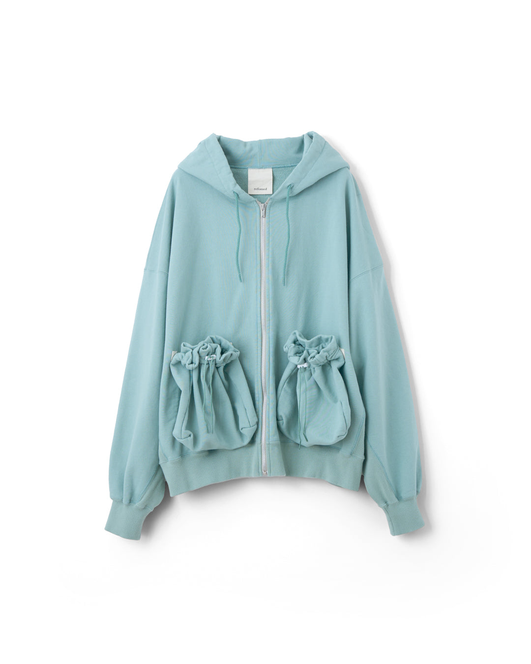 RECU-022 | "KINCHAKU" ZIPUP HOODIE