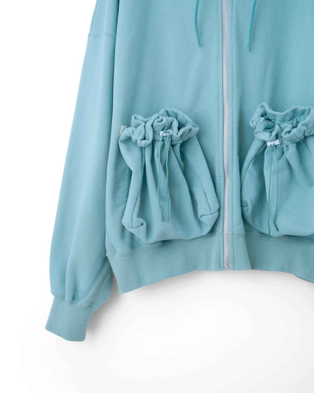 RECU-022 | "KINCHAKU" ZIPUP HOODIE