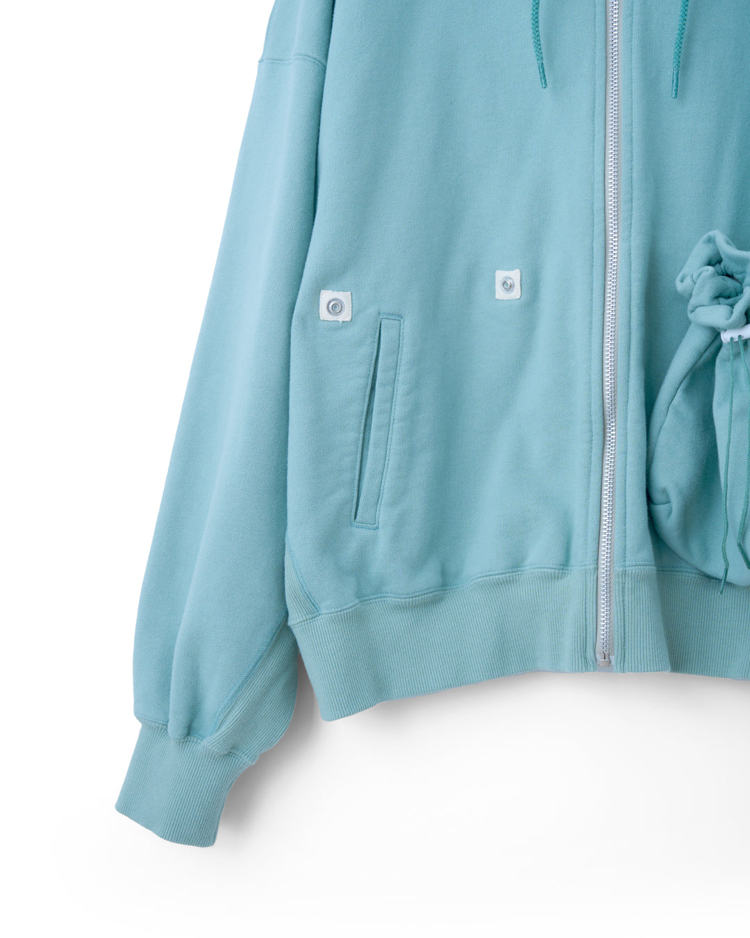 RECU-022 | "KINCHAKU" ZIPUP HOODIE