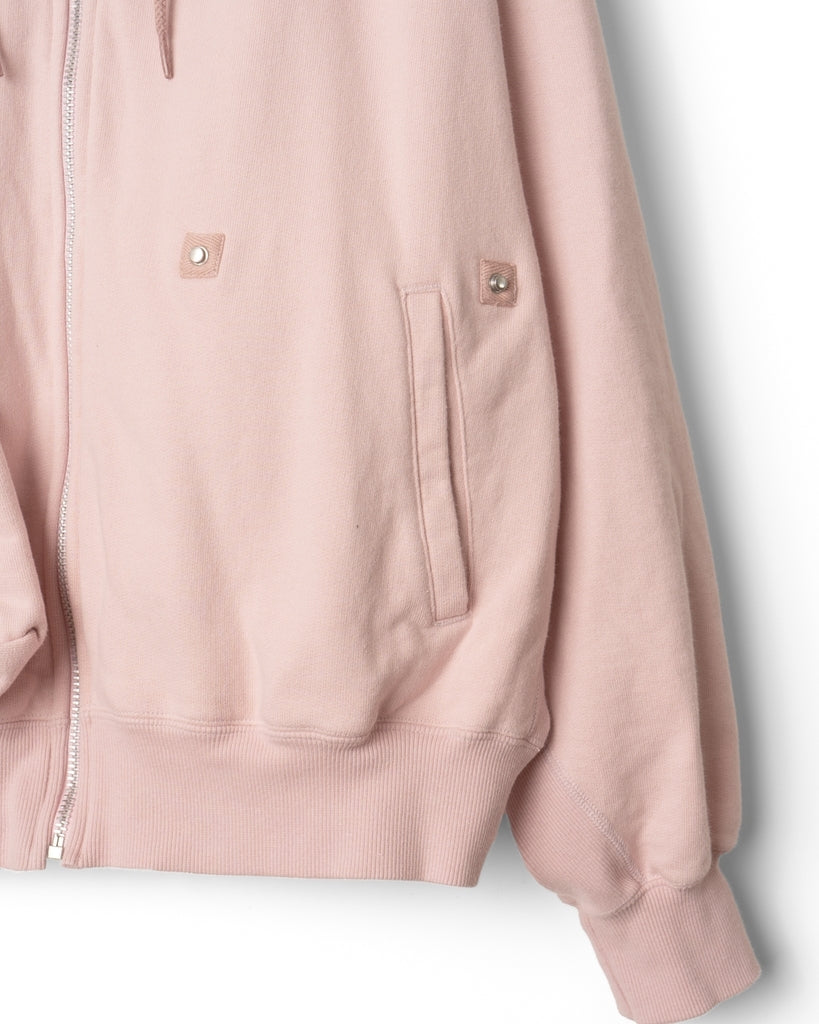 RECU-022 | "KINCHAKU" ZIPUP HOODIE