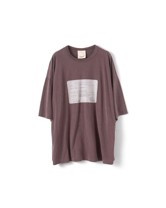 RECU-063 | RAILWAY TICKET TEE