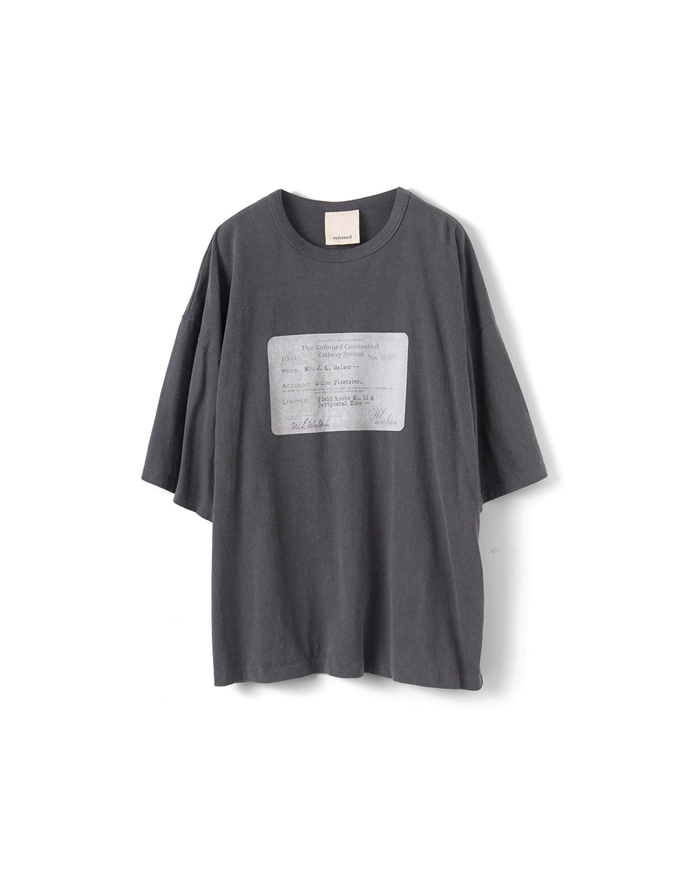 RECU-063 | RAILWAY TICKET TEE