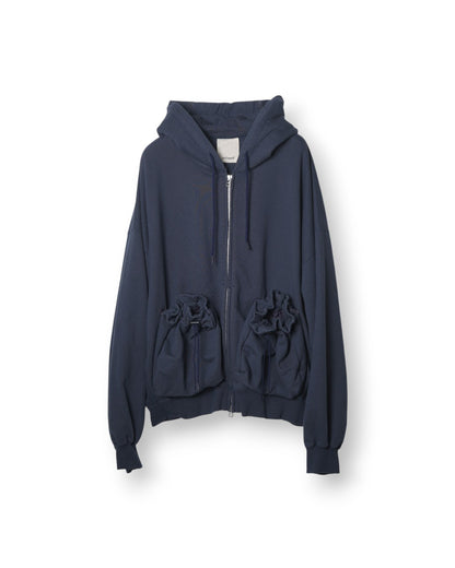 RECU-067 | "KINCHAKU" ZIPUP HOODIE