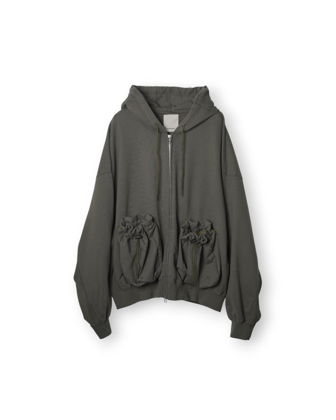 RECU-067 | "KINCHAKU" ZIPUP HOODIE