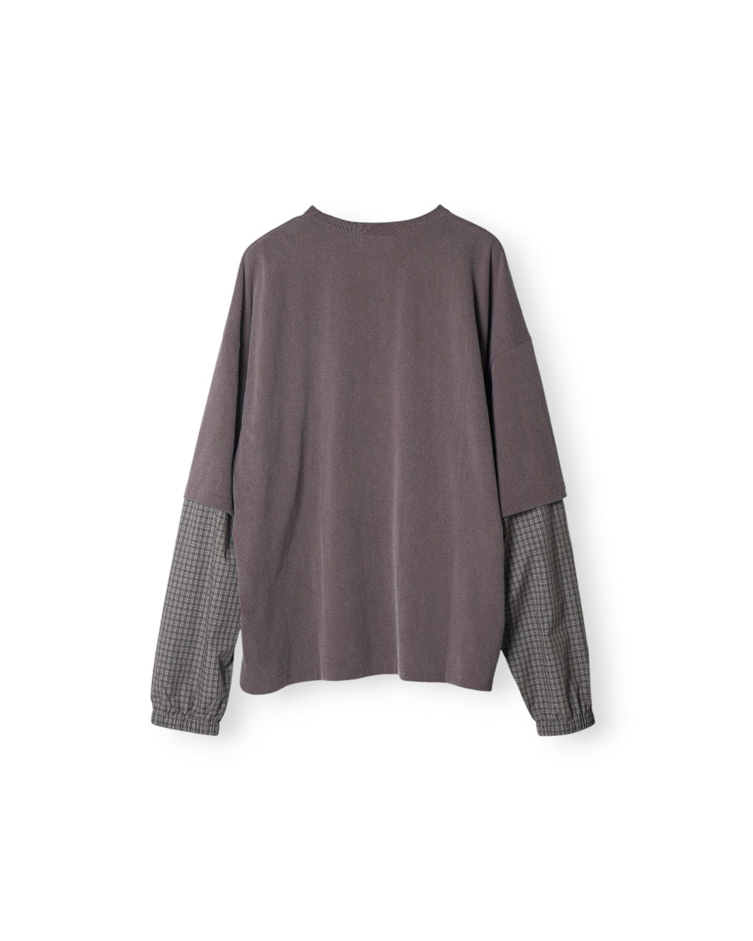 RECU-068 | FRESH MAN LAYERED TEE “CHECK”