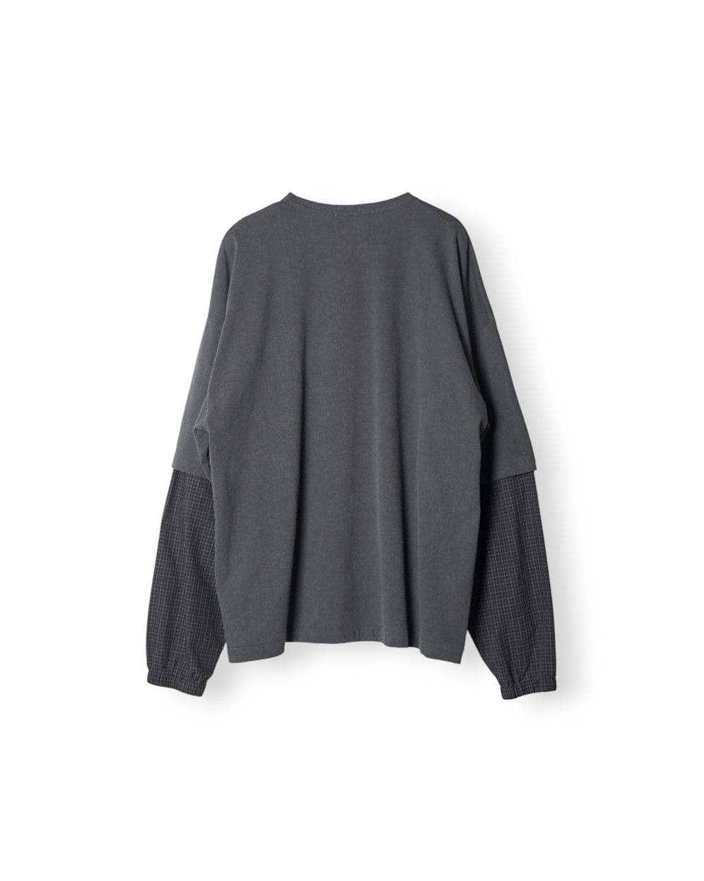 RECU-068 | FRESH MAN LAYERED TEE “CHECK”