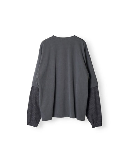 RECU-068 | FRESH MAN LAYERED TEE “CHECK”