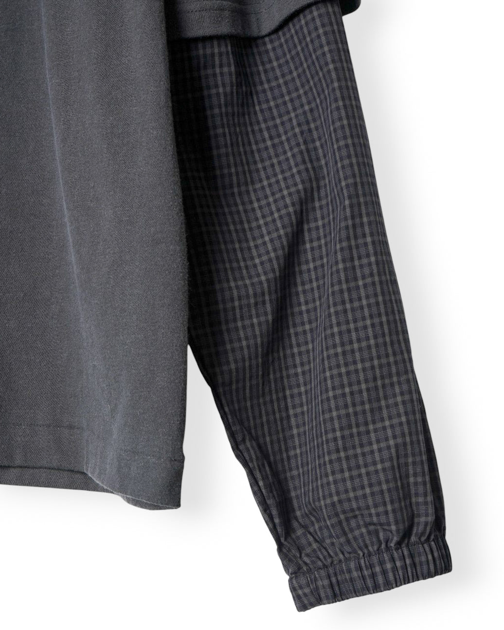 RECU-068 | FRESH MAN LAYERED TEE “CHECK”