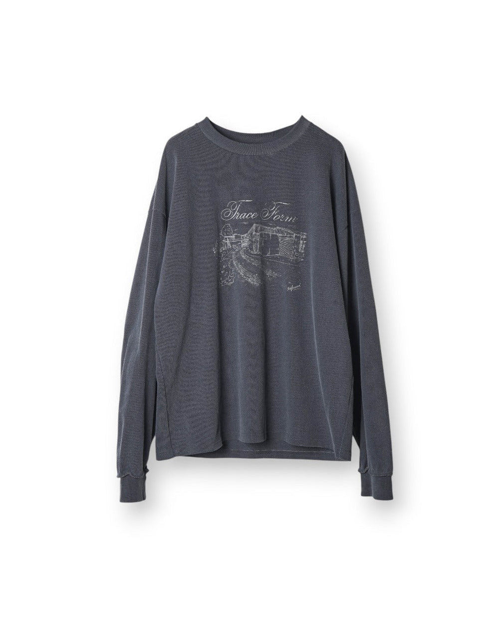 RECU-070 | "TRACE FORM" LONG SLEEVE TEE