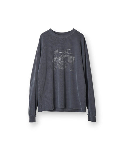 RECU-070 | "TRACE FORM" LONG SLEEVE TEE
