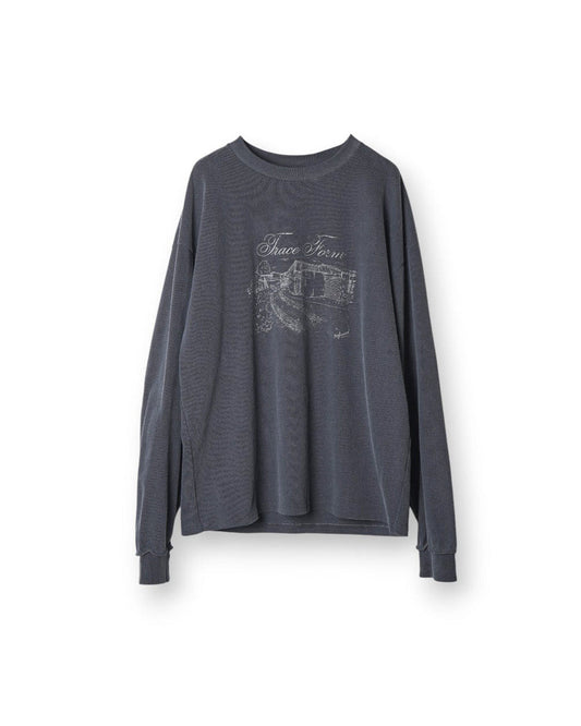 RECU-070 | "TRACE FORM" LONG SLEEVE TEE