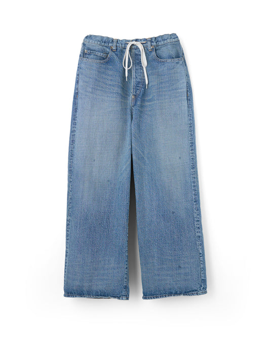 REPT-049U | OLD MAN DENIM WIDE PANTS"USED"