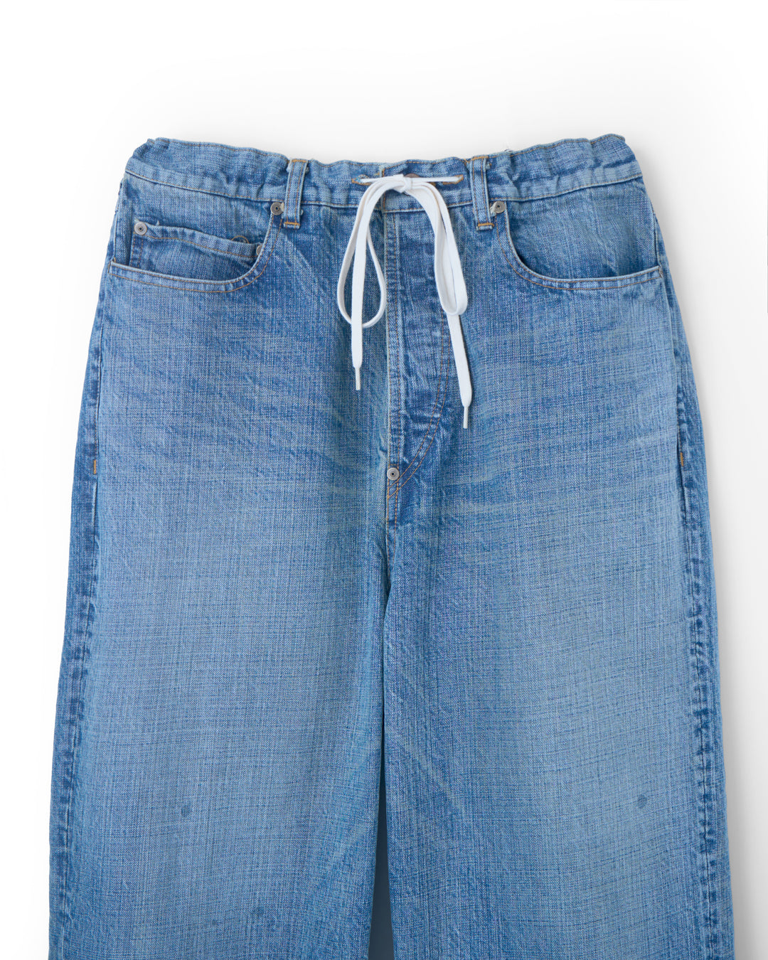 REPT-049U | OLD MAN DENIM WIDE PANTS"USED"