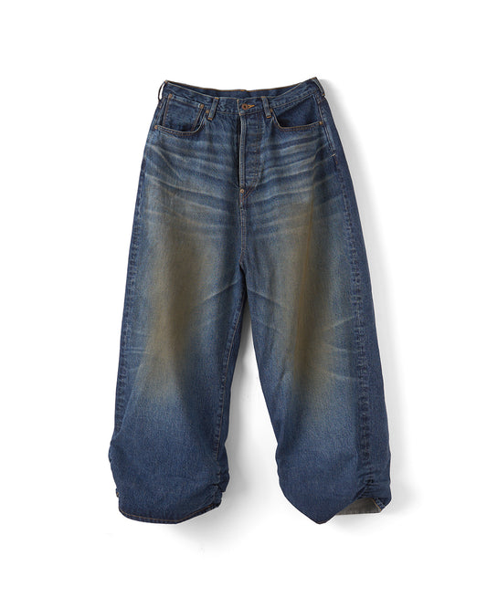 REPT-054U | FRESH MAN DENIM WIDE PANTS "USED"