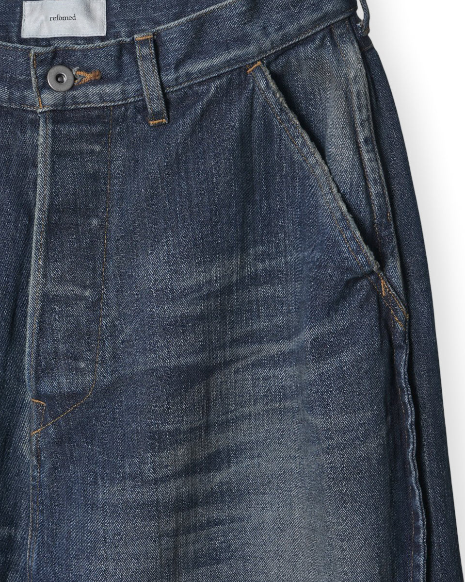 REPT-070U | PIGEON WIDE PANTS "USED"