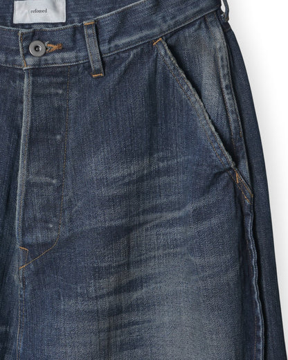 REPT-070U | PIGEON WIDE PANTS "USED"