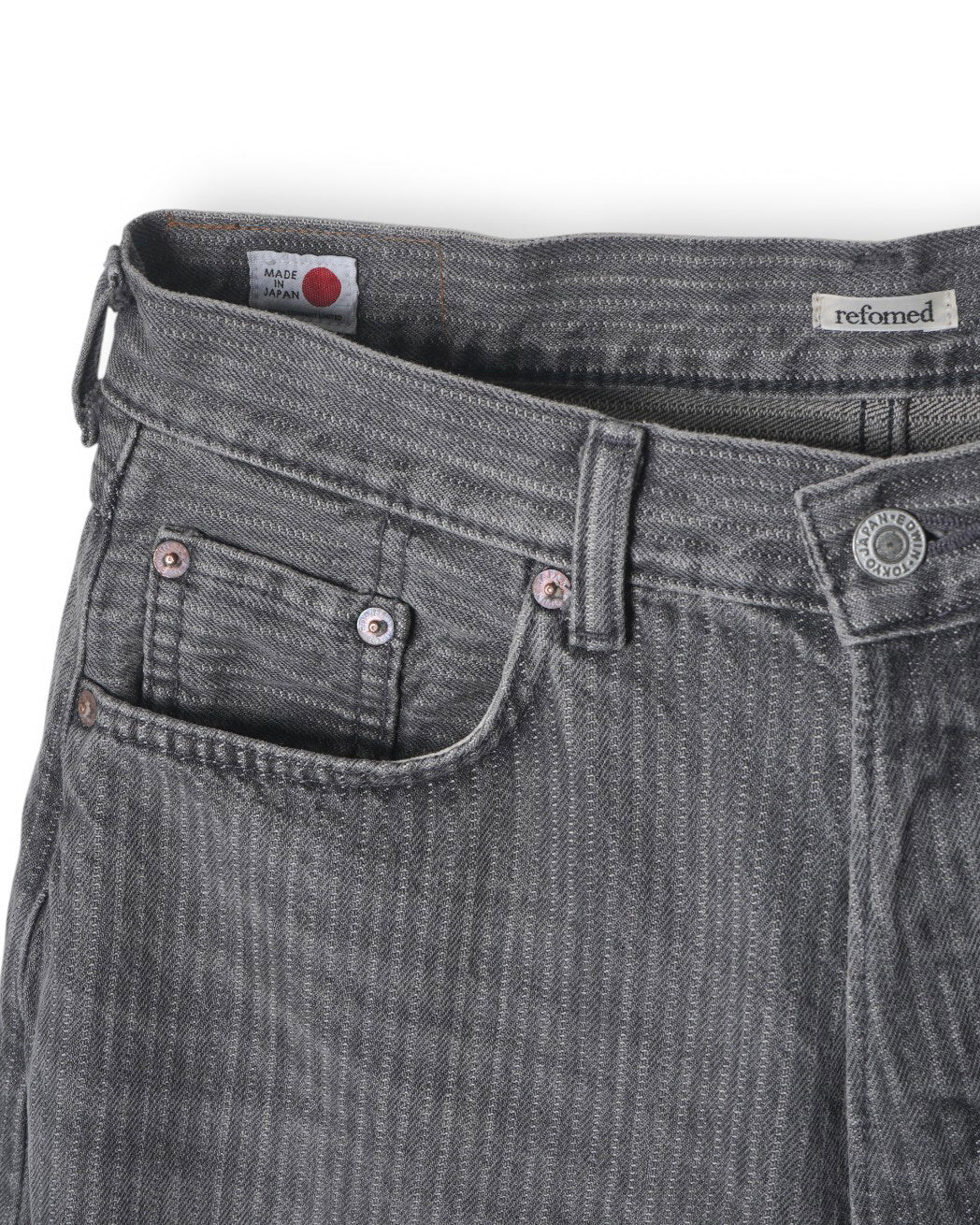 REPT-ED001S | FRESH MAN DENIM WIDE PANTS by EDWIN　"STRIPE"