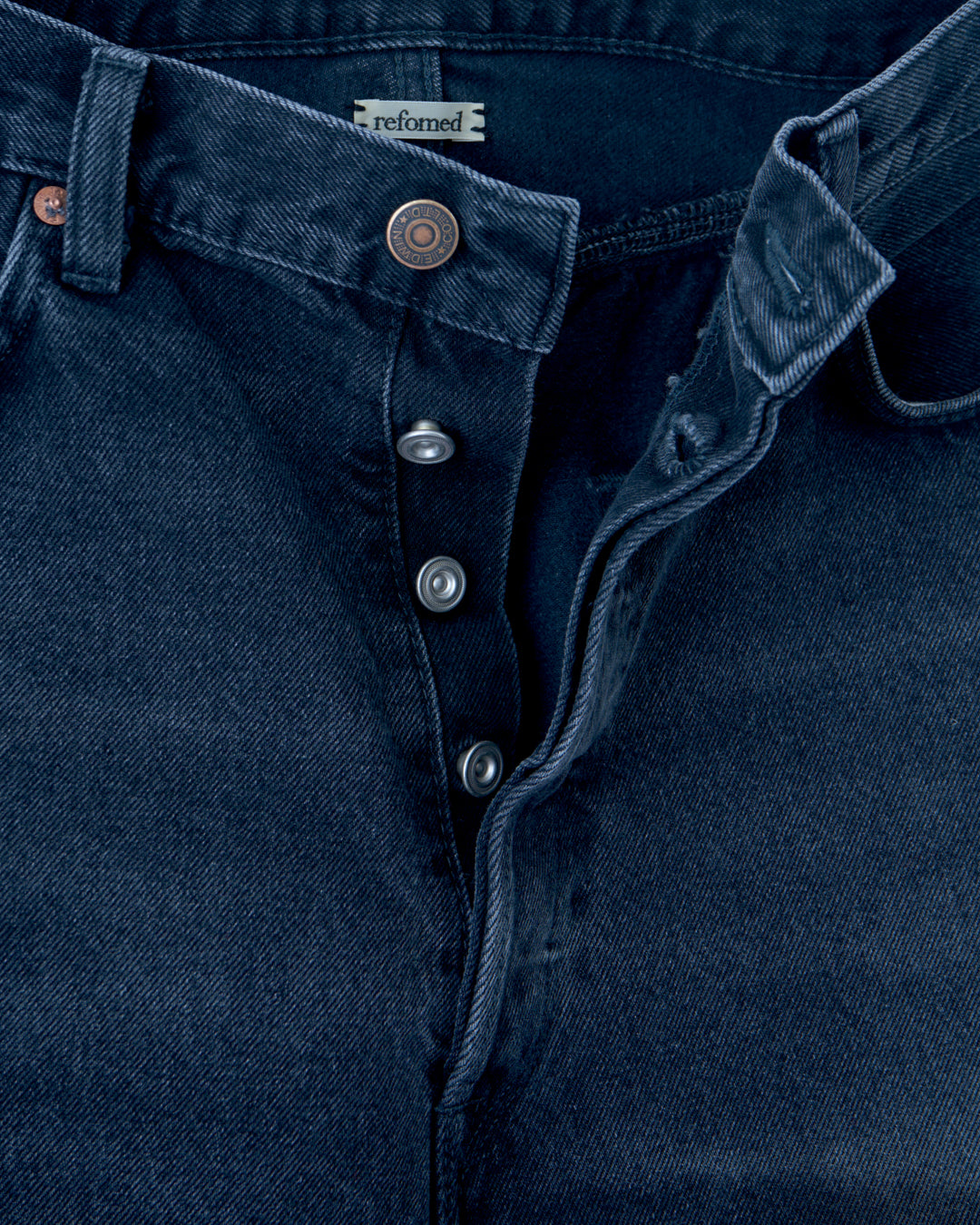 REPT-ED001U | FRESH MAN DENIM WIDE PANTS by EDWIN"USED"