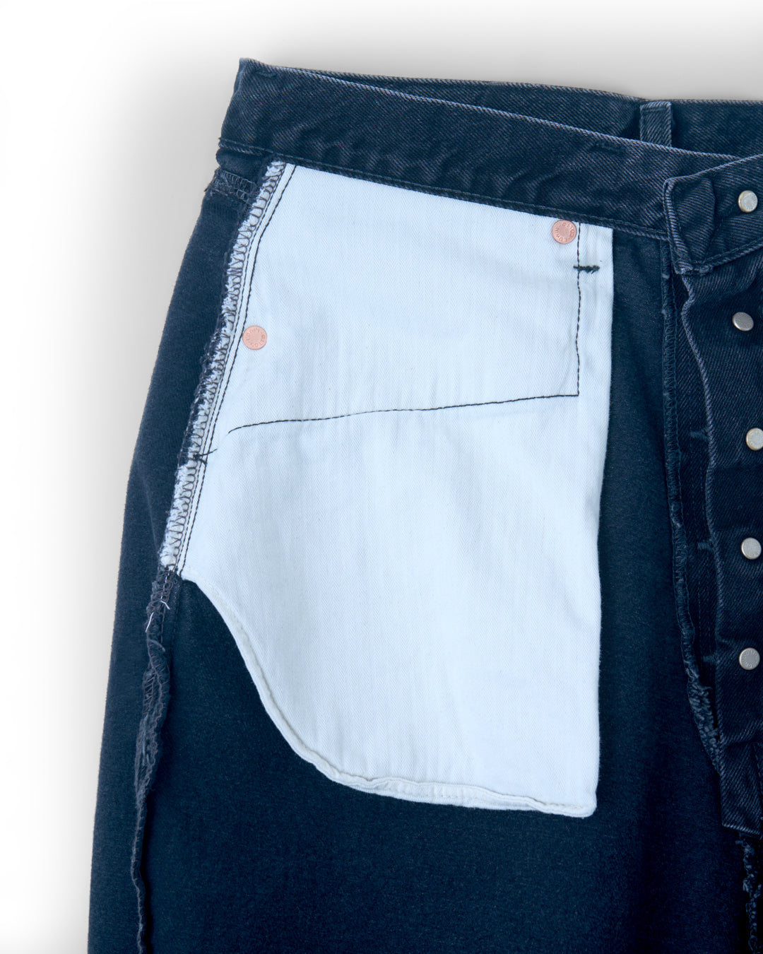 REPT-ED001U | FRESH MAN DENIM WIDE PANTS by EDWIN"USED"