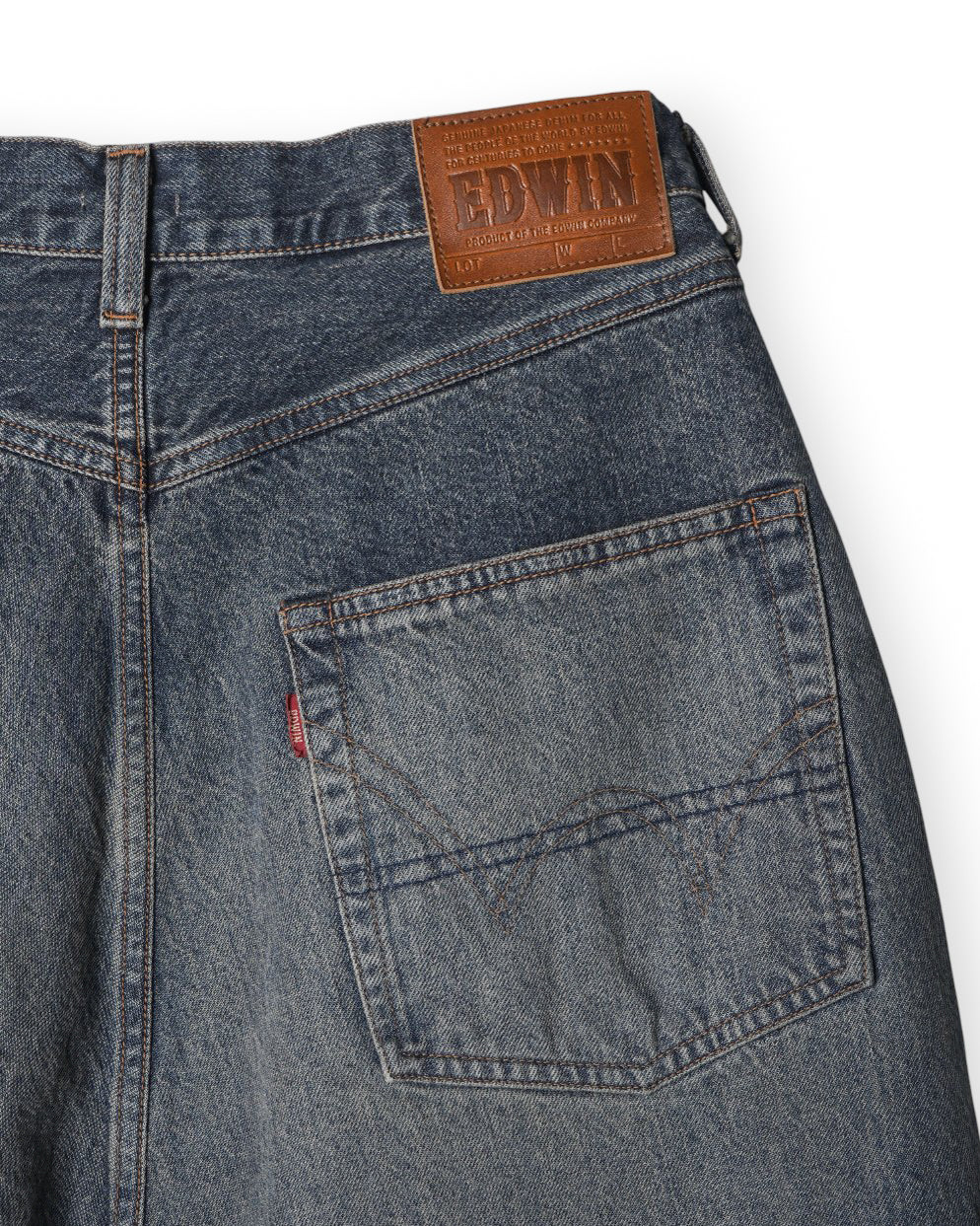REPT-ED001U | FRESH MAN DENIM WIDE PANTS by EDWIN　"USED"