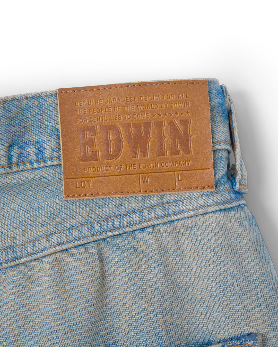REPT-ED001U | FRESH MAN DENIM WIDE PANTS by EDWIN"USED"