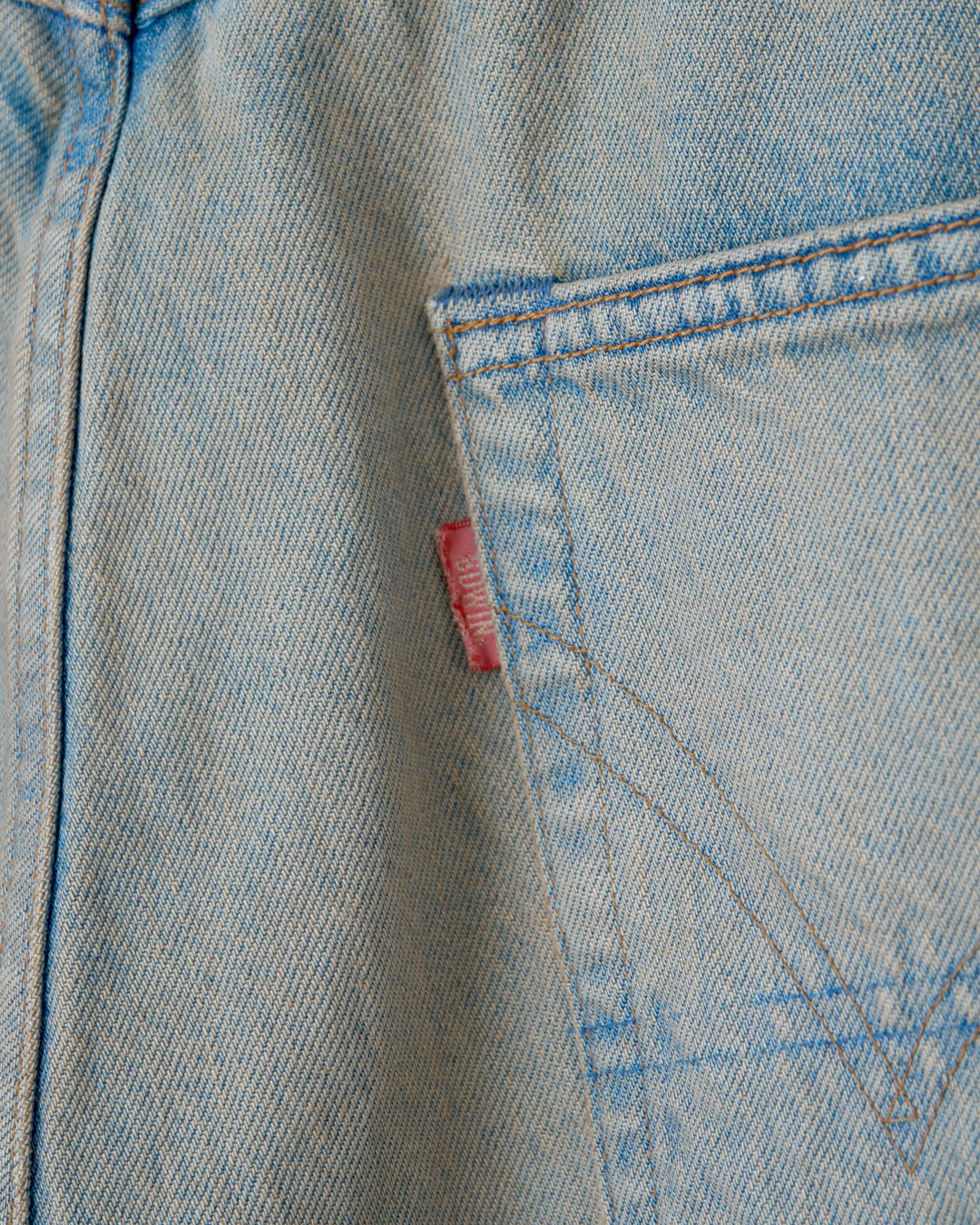 REPT-ED001U | FRESH MAN DENIM WIDE PANTS by EDWIN"USED"