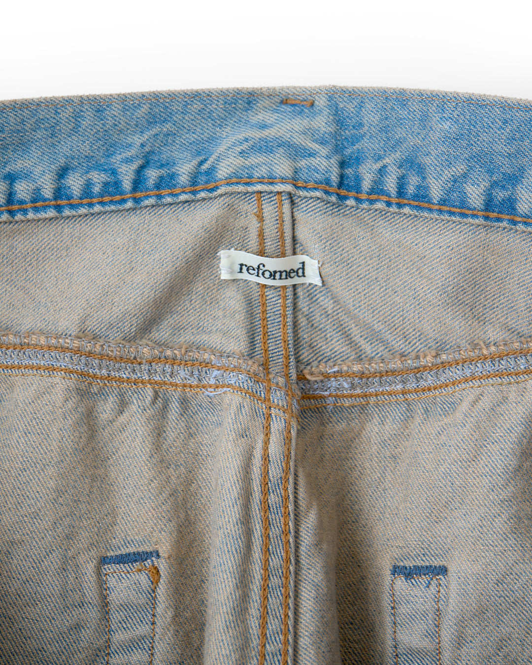 REPT-ED001U | FRESH MAN DENIM WIDE PANTS by EDWIN"USED"