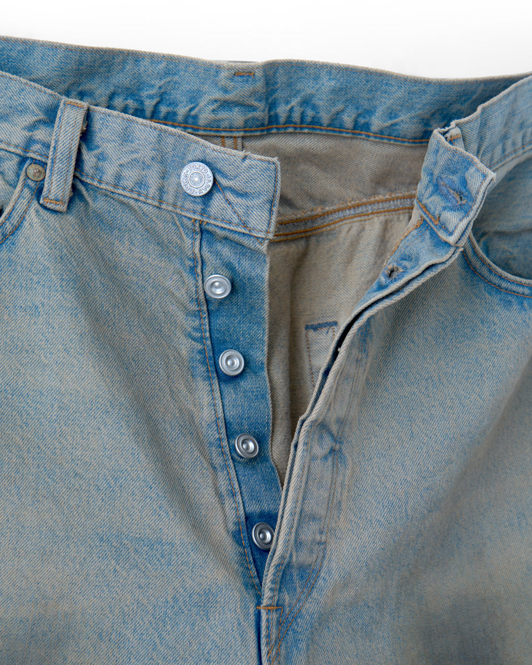 REPT-ED001U | FRESH MAN DENIM WIDE PANTS by EDWIN"USED"