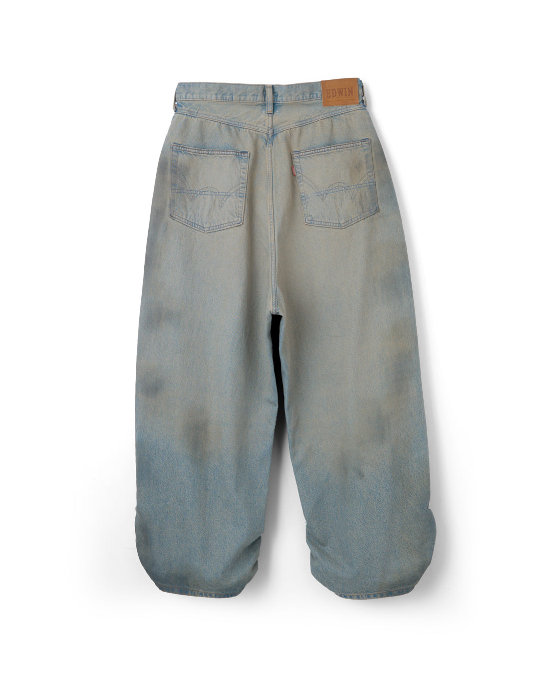 REPT-ED001U | FRESH MAN DENIM WIDE PANTS by EDWIN"USED"