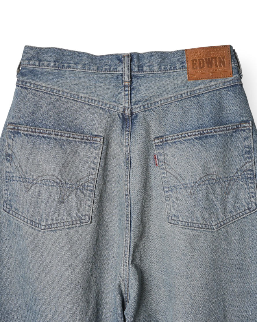 REPT-ED001U | FRESH MAN DENIM WIDE PANTS by EDWIN　"USED"