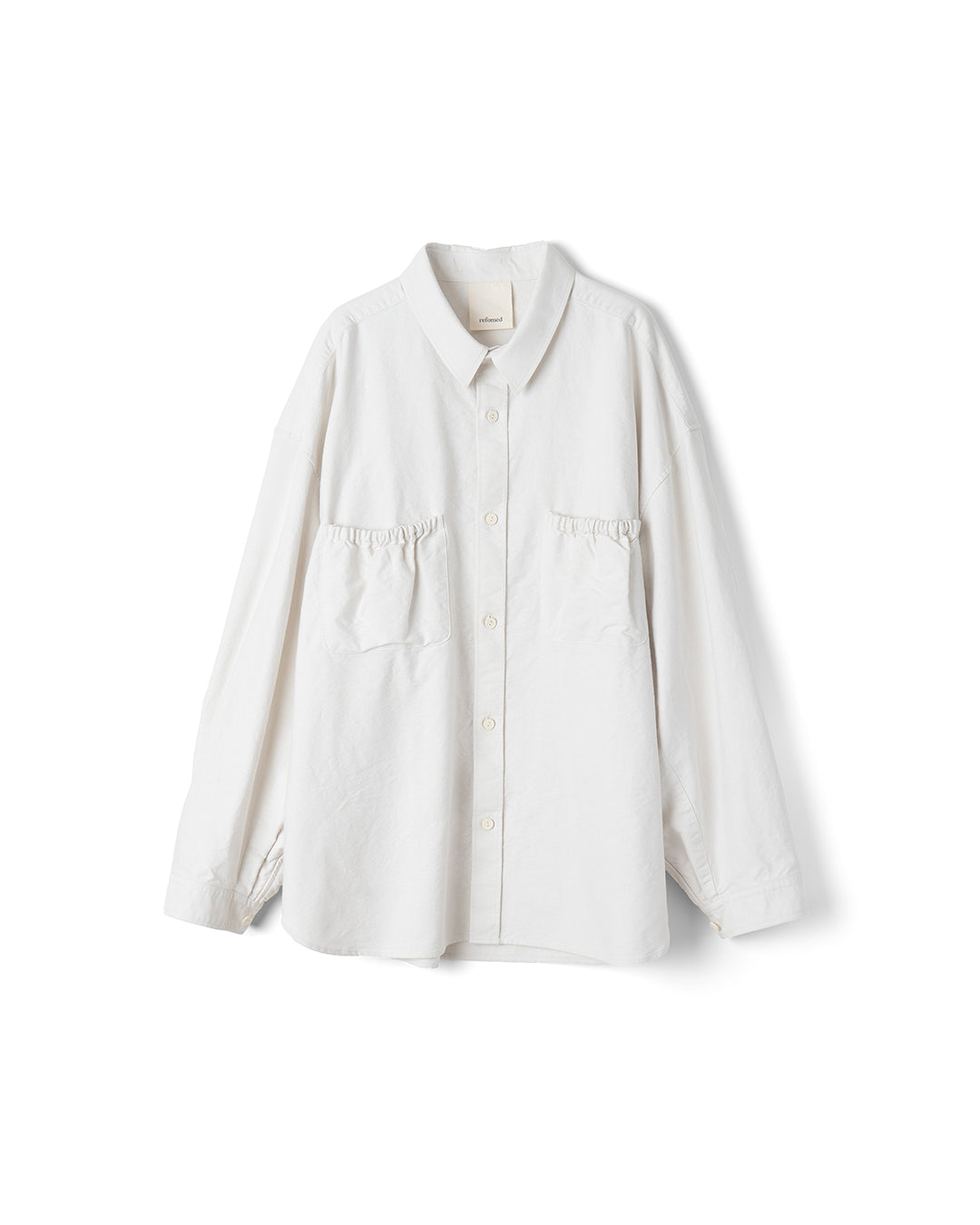 RESH-015 | WRIST PATCH WIDE SHIRT"OX"