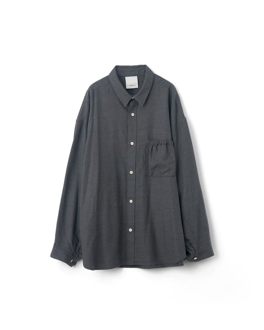 RESH-025 | WRIST PATCH WIDE SHIRT "CHECK"